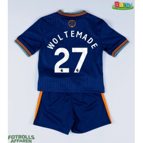 Newcastle United Nick Woltemade #27 Tredjeställ Barn 2025-26 Kortärmad (+ Korta byxor)